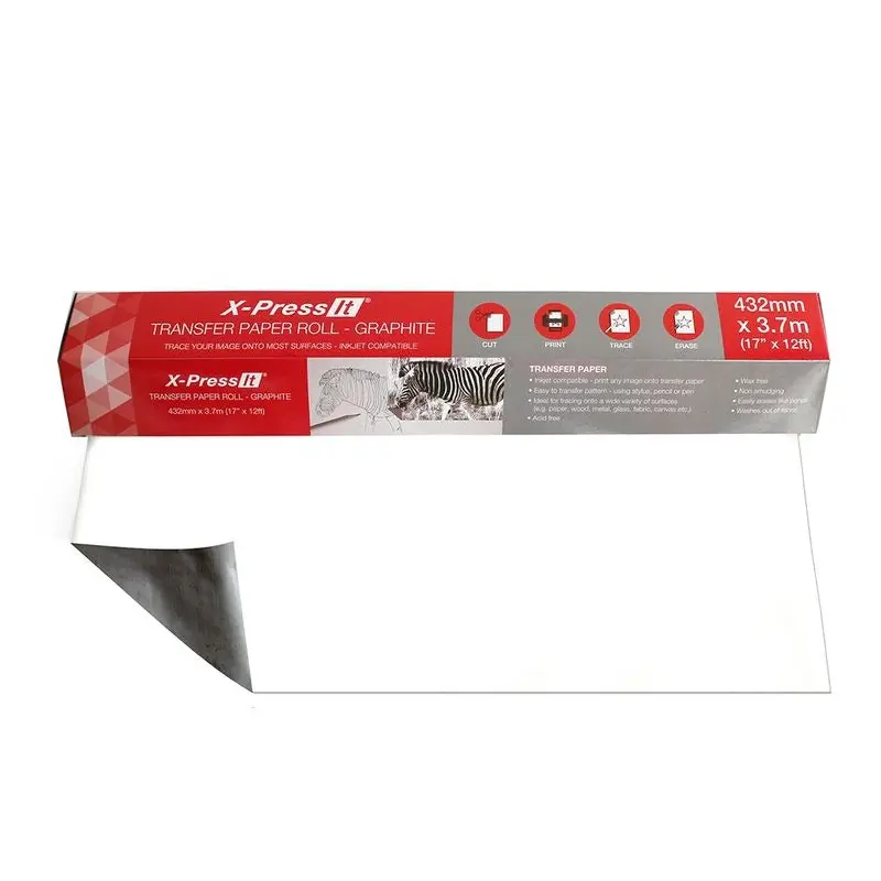 Transfer Paper Roll, 17" x 12" - Graphite