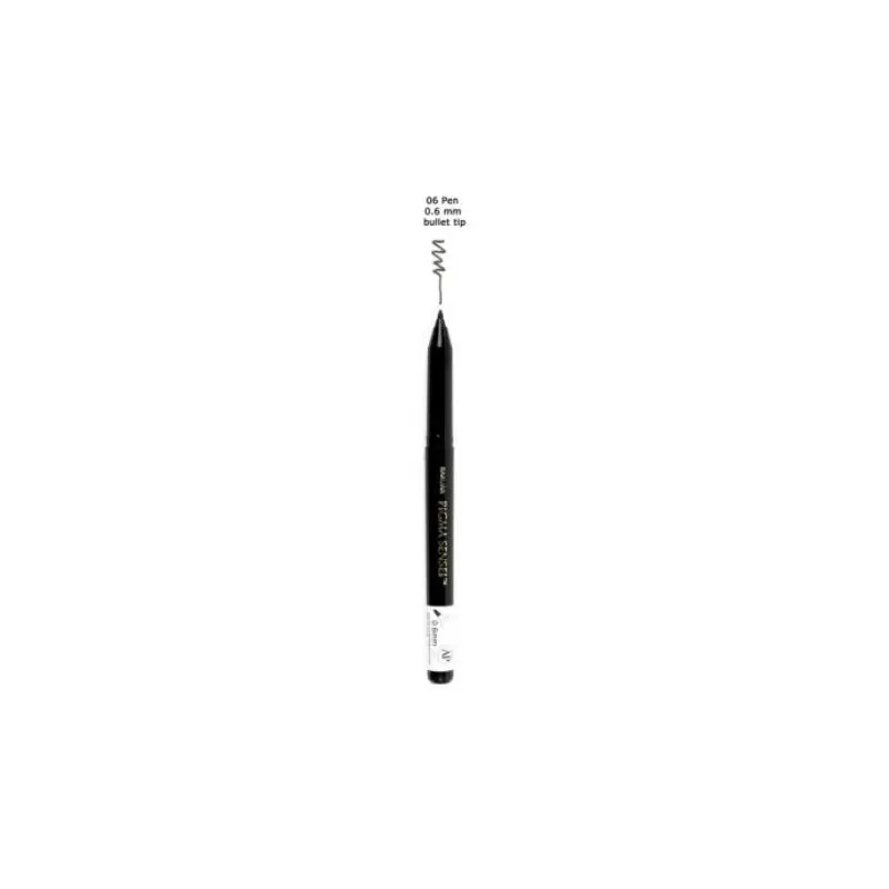 Pigma Sensei Pen, 06 (0.60mm) Bullet Tip - Black