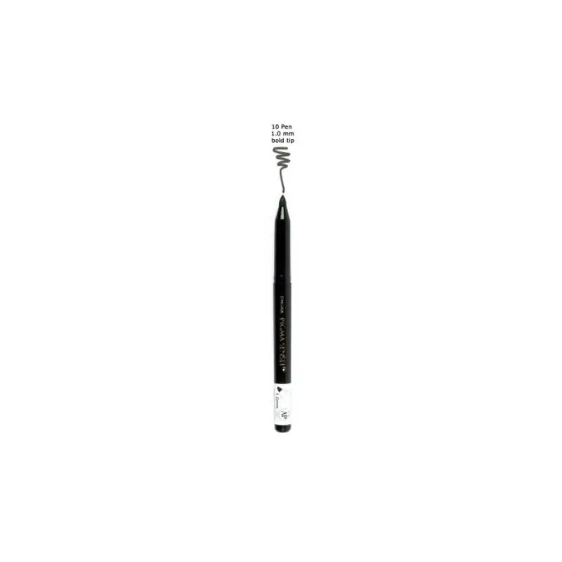 Pigma Sensei Pen, 10 (1.00mm) Bold Tip - Black