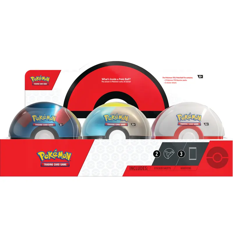 POKEMON POKE BALL TIN
