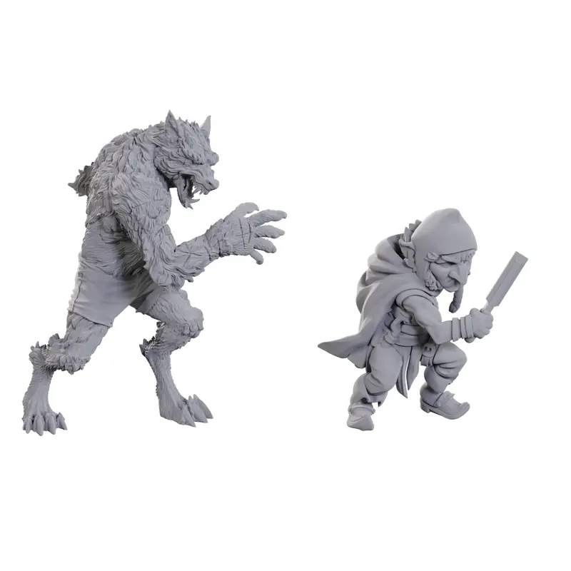 CR UNPAINTED MINIS WV23 CHETNEY POCK O'PEA & WEREWOLF