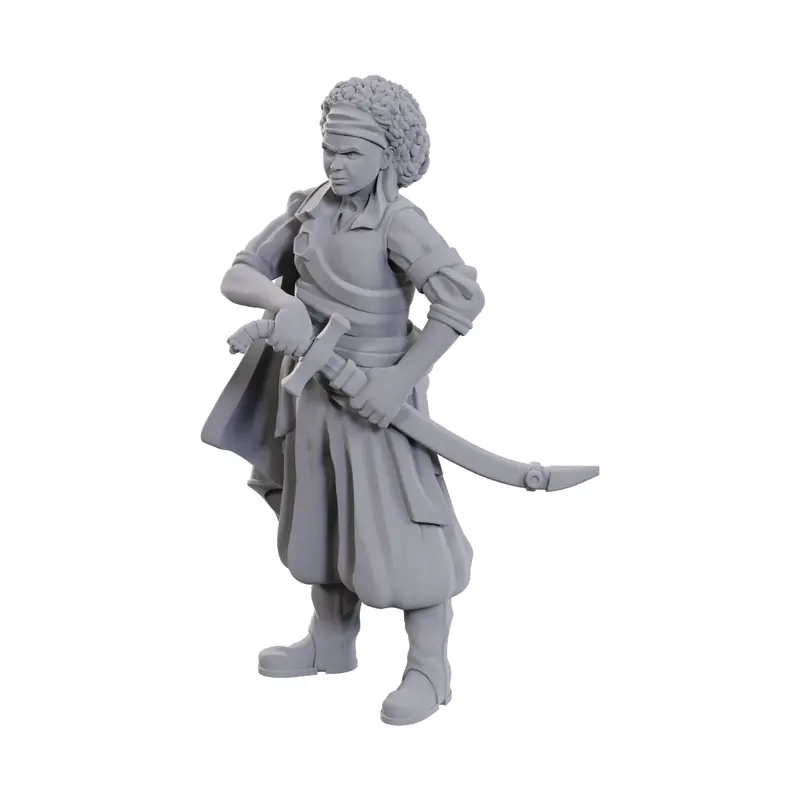 DND UNPAINTED MINIS WV23 ANSALON HUMAN ROGUE