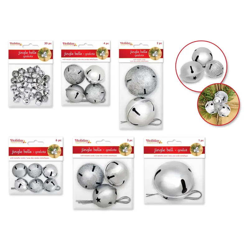 Holiday Craft Essential: Jingle Bells Shiny/Matte/Glitter Mix