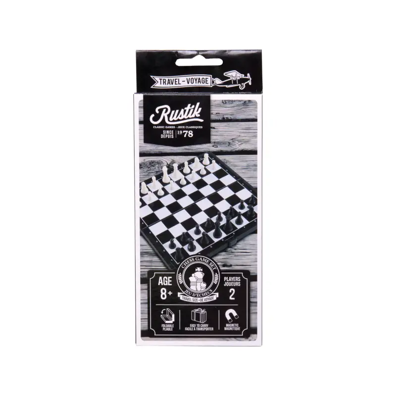Rustik Magnetic Chess