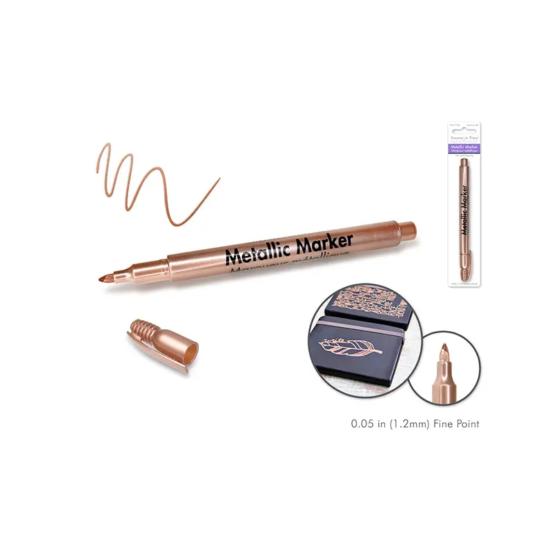 Metallic Marker: 1.2mm Fine Point Copper