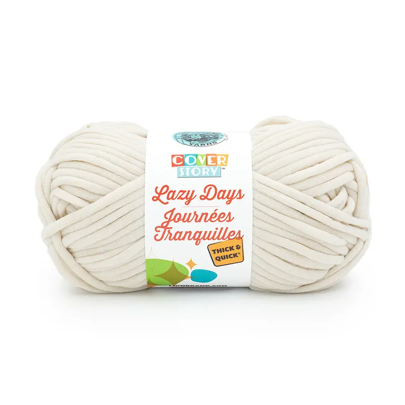 LION Cover Story Lazy Days Thick & Quick Yarn - 250g - Super Bulky 6 - 114m (125yds) -