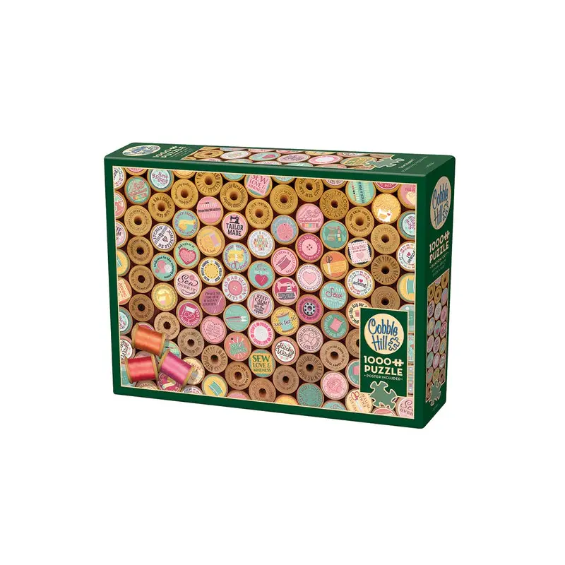 1000pc Puzzle Cobble Hill Sew Happy!