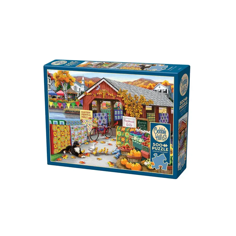 500pc Puzzle Cobble Hill Harvest Festival