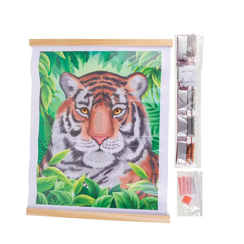 CA Scroll Kit: Regal Tiger