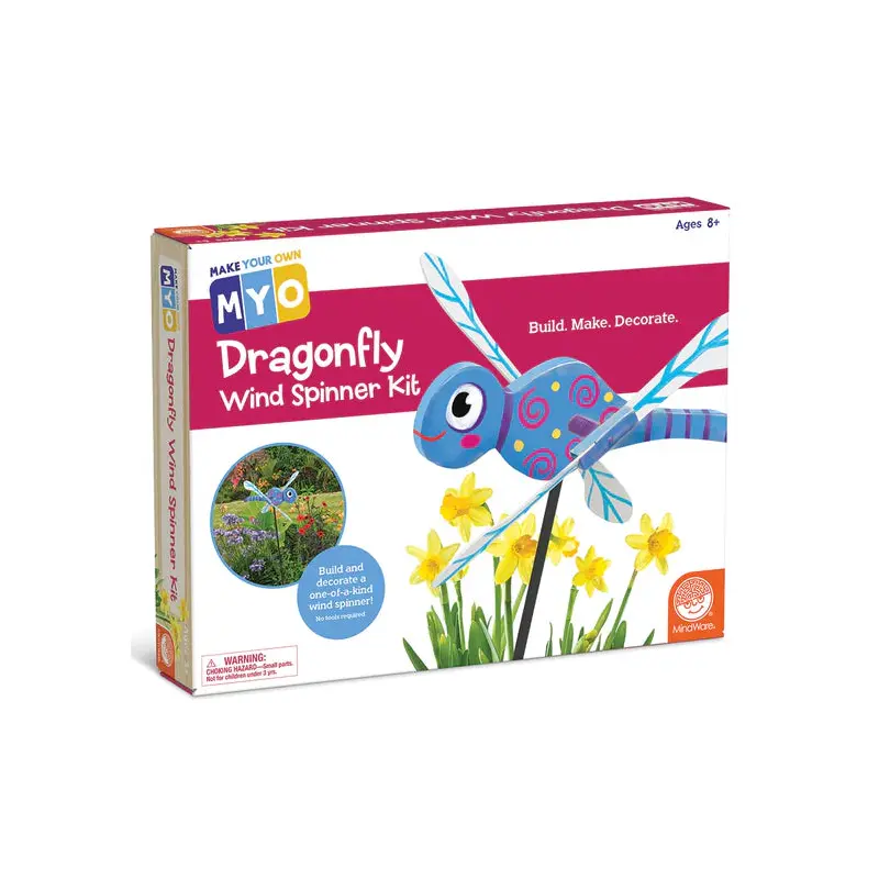Make Your Own Dragonfly Wood Spinner Kit