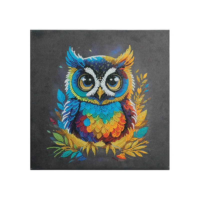 OWL FRAMED CANVAS KIT