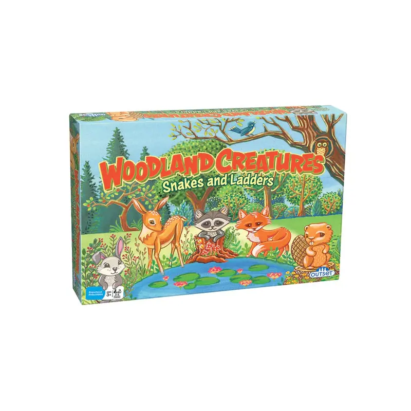 Woodland Creatures Snakes and Ladders