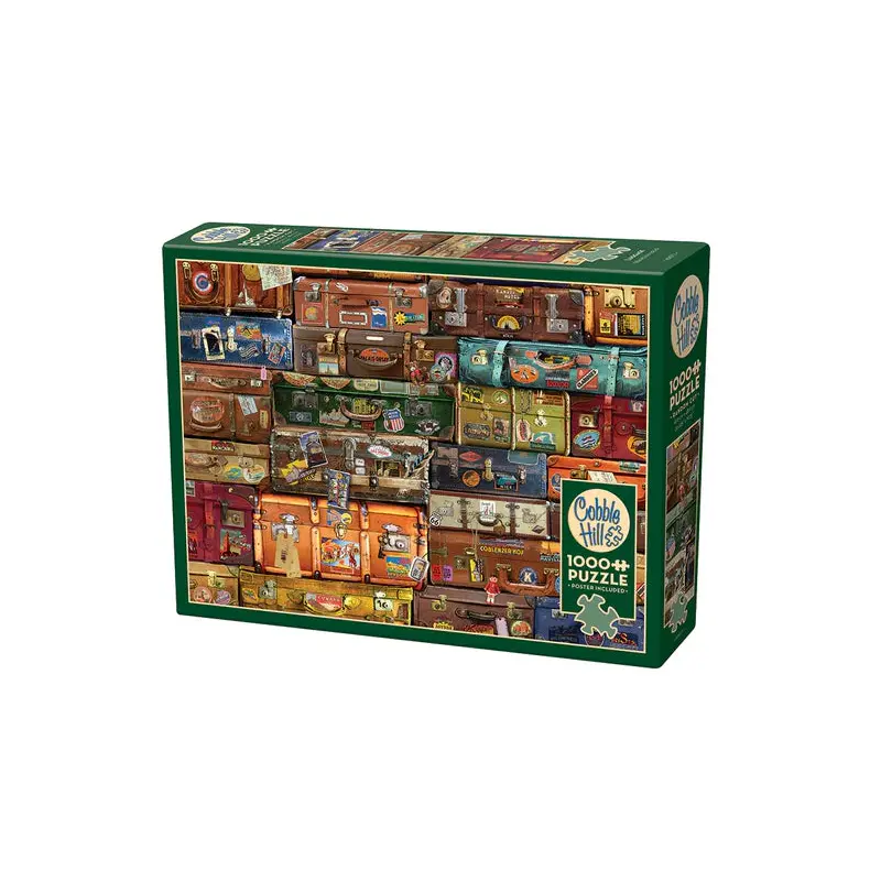 1000pc Puzzle Cobble Hill Luggage