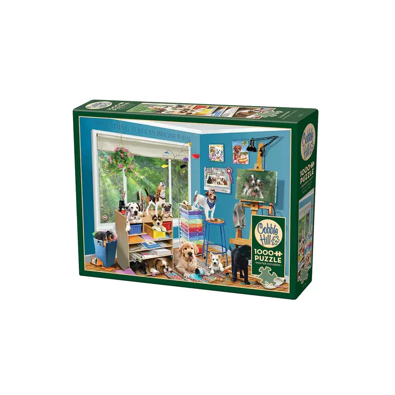 Cobble Hill 1000pc Puzzle - Studio Pups