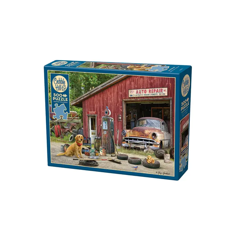Cobble Hill 500pc Puzzle - Auto Repair