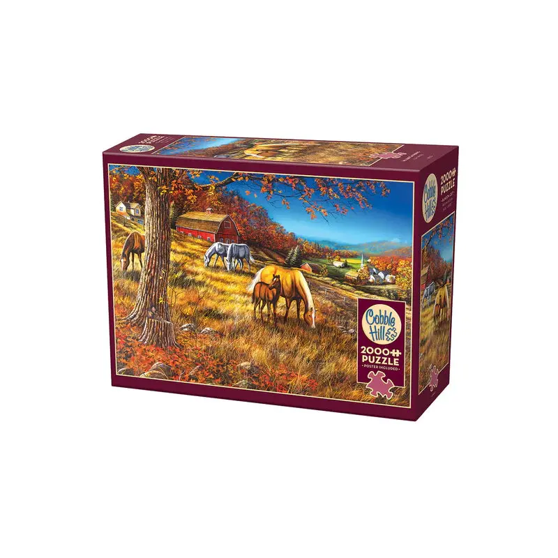 Cobble Hill 2000pc Puzzle - Hillside Gathering