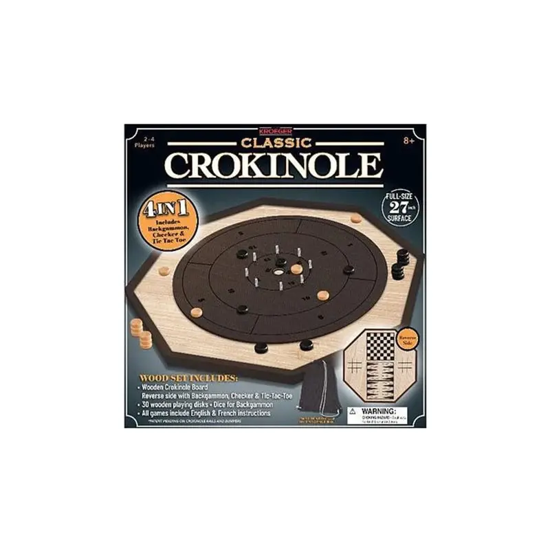 CROKINOLE 27" CLASSIC 4 IN 1