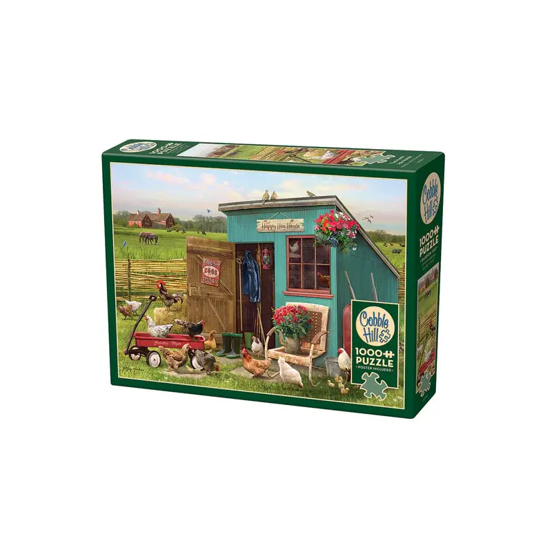1000pc Puzzle Cobble Hill The Happy Hen House