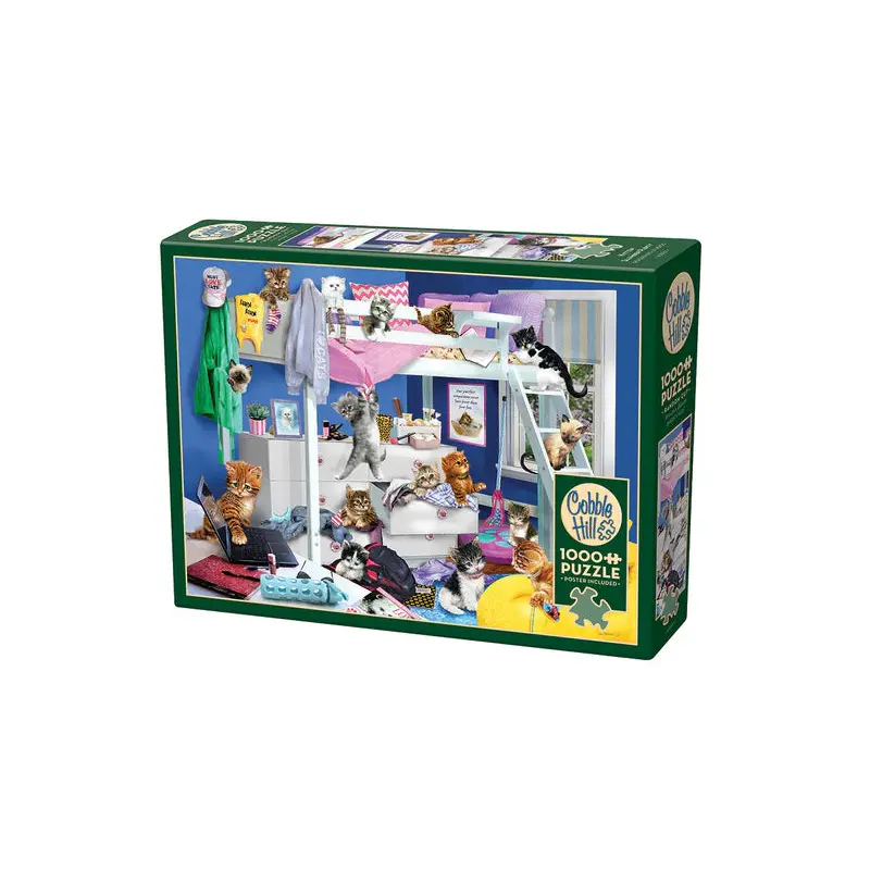 1000Pc Puzzle Kitten Slumber Party