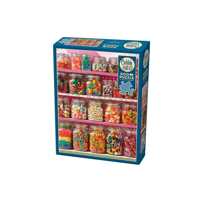 500pc Puzzle Cobble Hill Candy Shelf