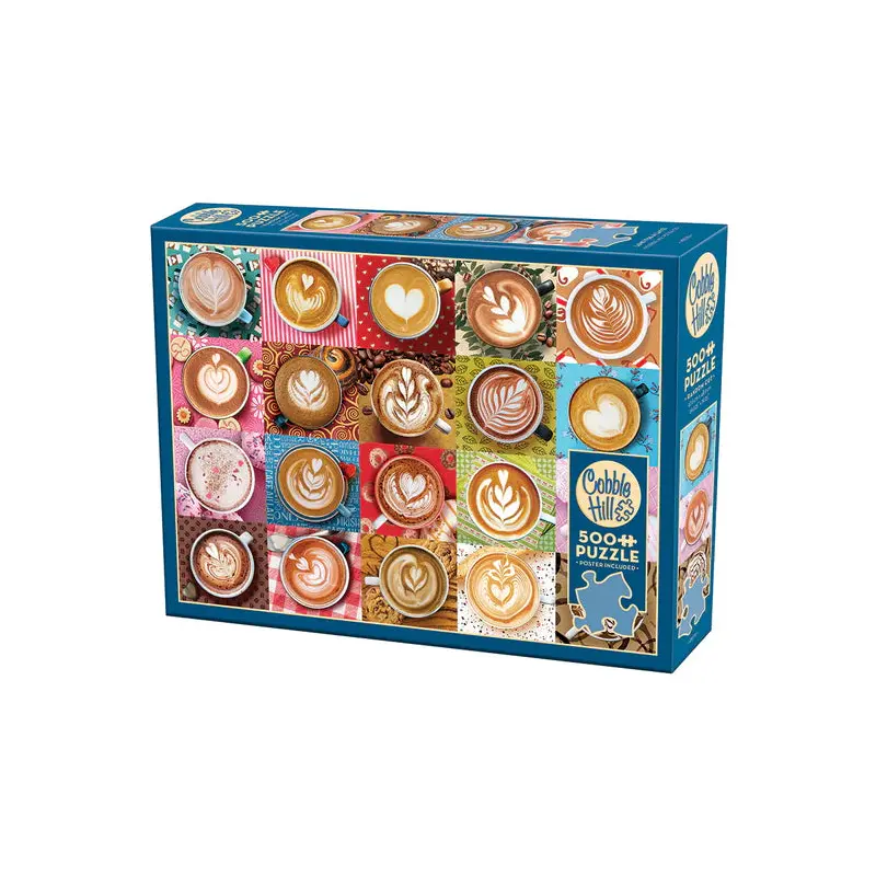 500pc Puzzle Cobble Hill Love You A Latte