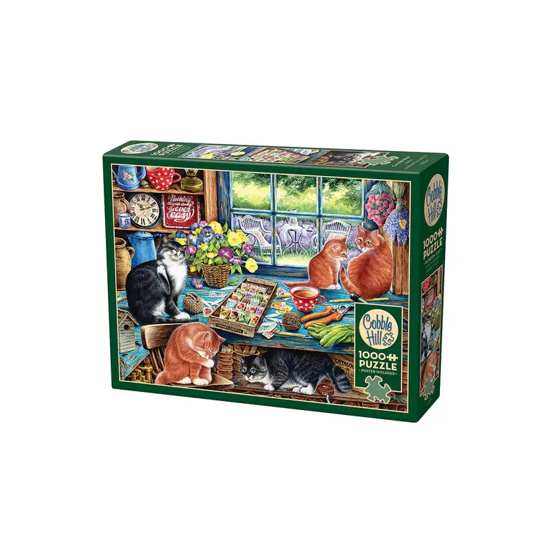 Cobble Hill 1000 Pc Puzzle Cats Retreat