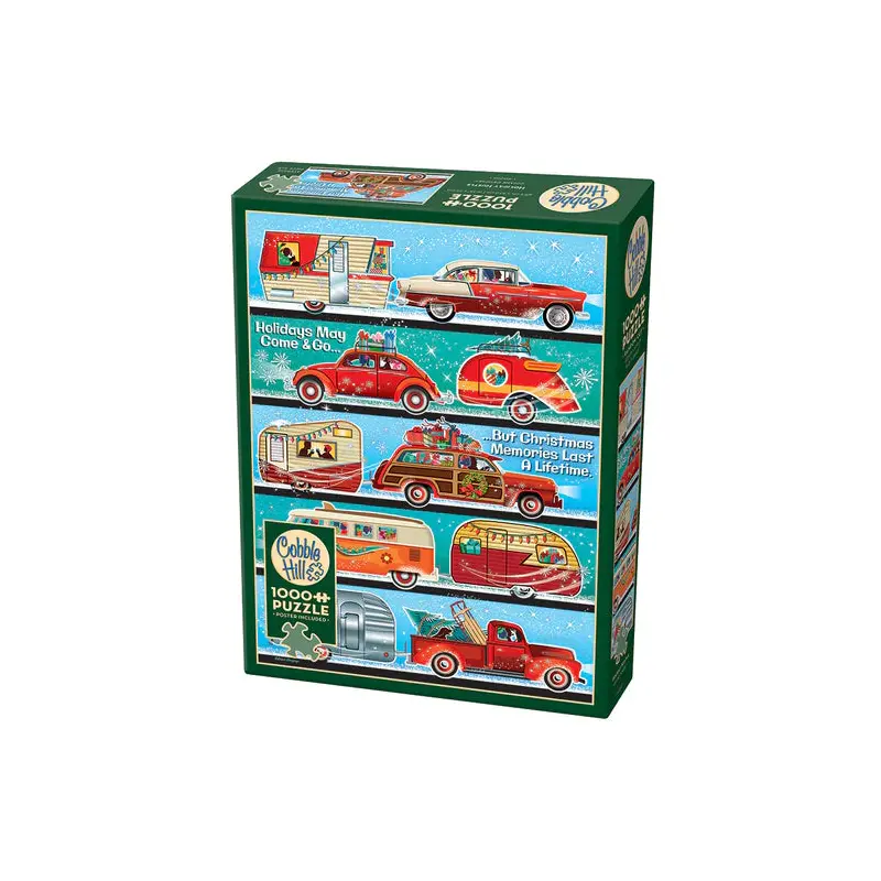 Cobble Hill Holiday Hustle 1000 Pc Puzzle