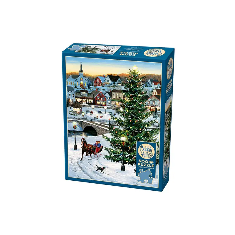 500pc Puzzle Cobble Hill Village Tree
