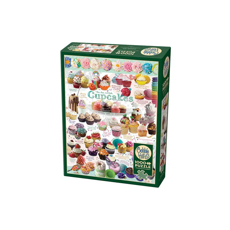 Cobble Hill  1000 pc Puzzle Cupcake Time