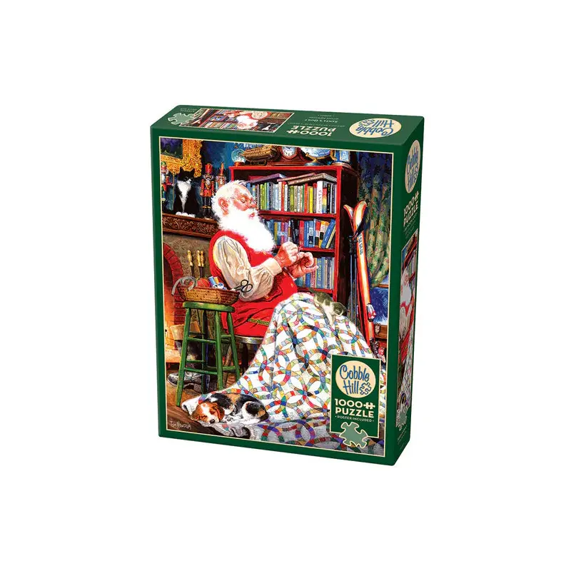 Santa's Quilt  Workshop 1000 puzzle