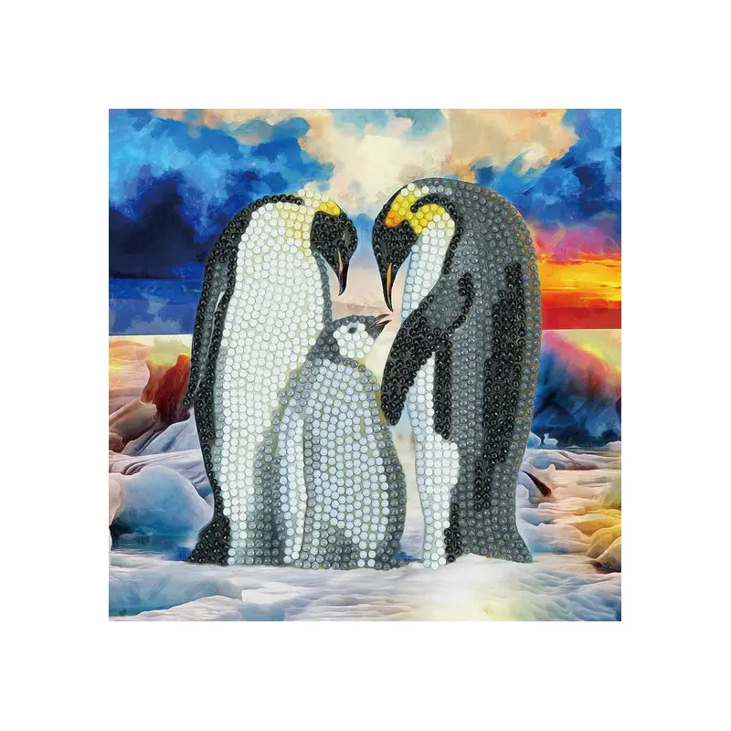 CA Card Kit: Penguin Family