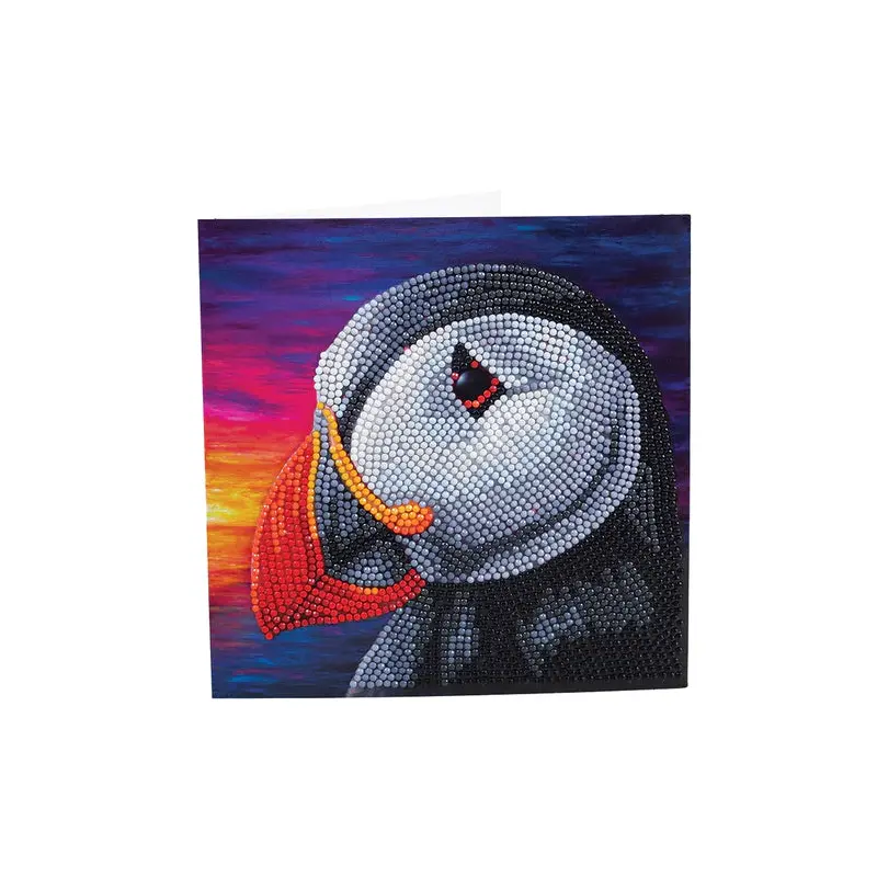 CA Card Kit: Puffin Sunset