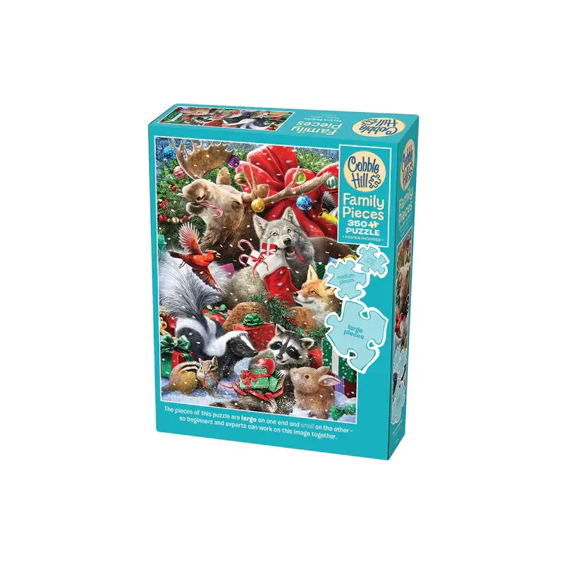 Cobble Hill  350pc Family Puzzle - Festive Friends