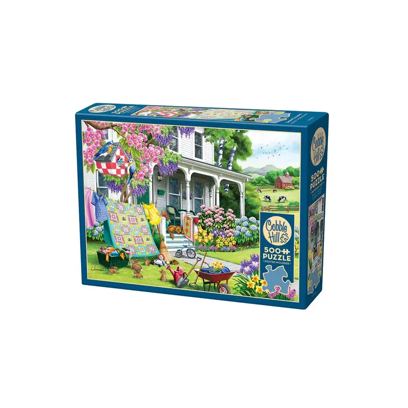 Cobble Hill 500 Piece Spring Cleaning
