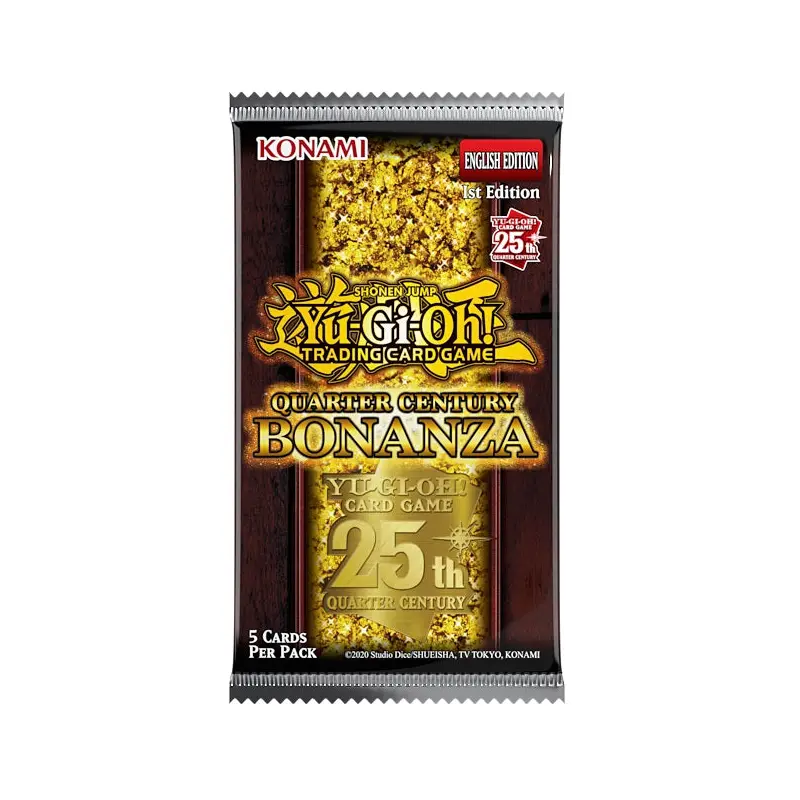 YGO QUARTER CENTURY BONANZA BOOSTER Packs