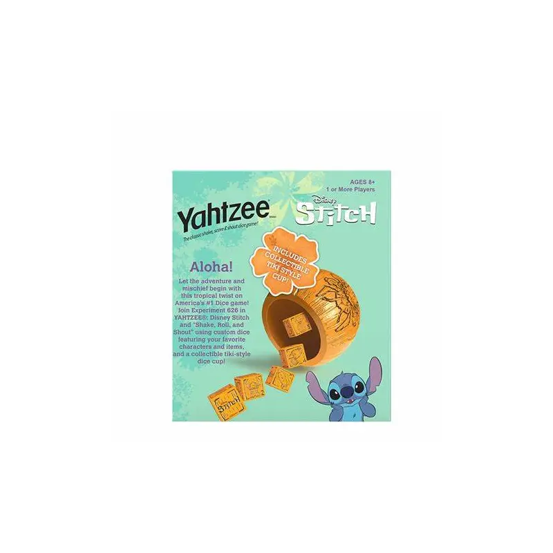 Disney Stitch Yahtzee