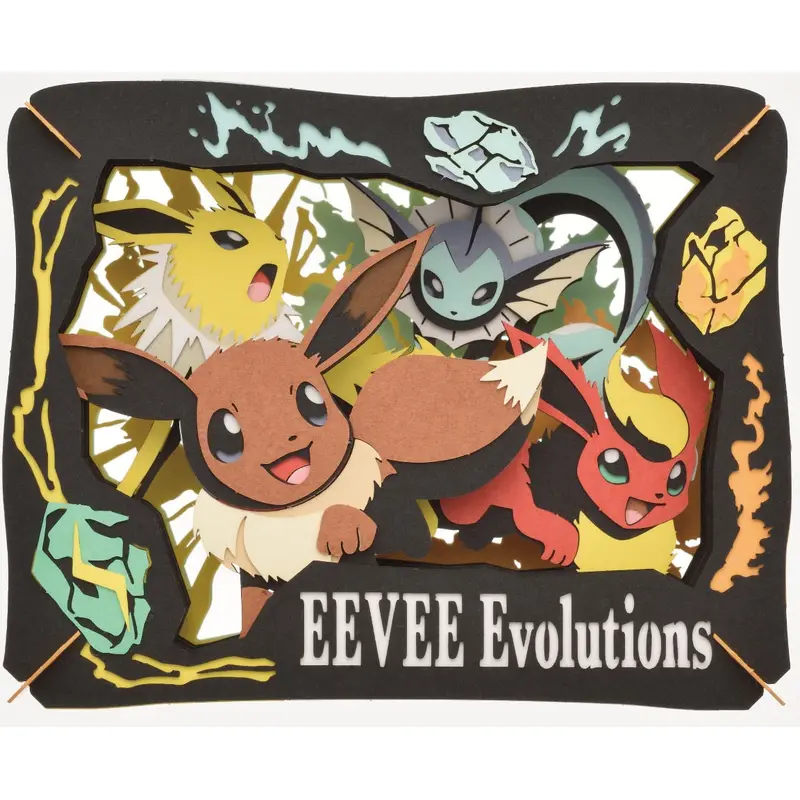ENSKY PAPER THEATER POKEMON EEVEE EVOLUTIONS