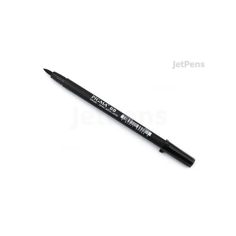 Pigma Professional Brush Pen, BB - Bold Brush - Black