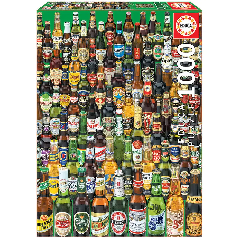 1000 pieces puzzle - Beers