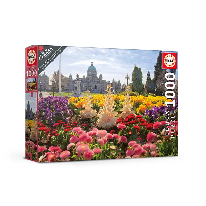 1000 pieces puzzle - Spring in Victoria, British Columbia
