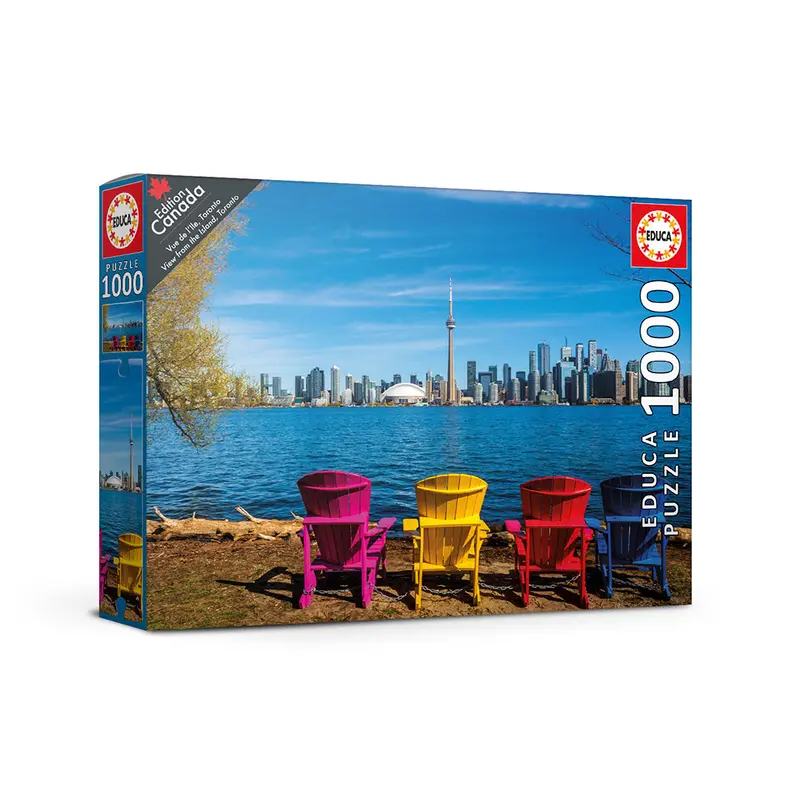1000 pieces puzzle - View from the island, Toronto