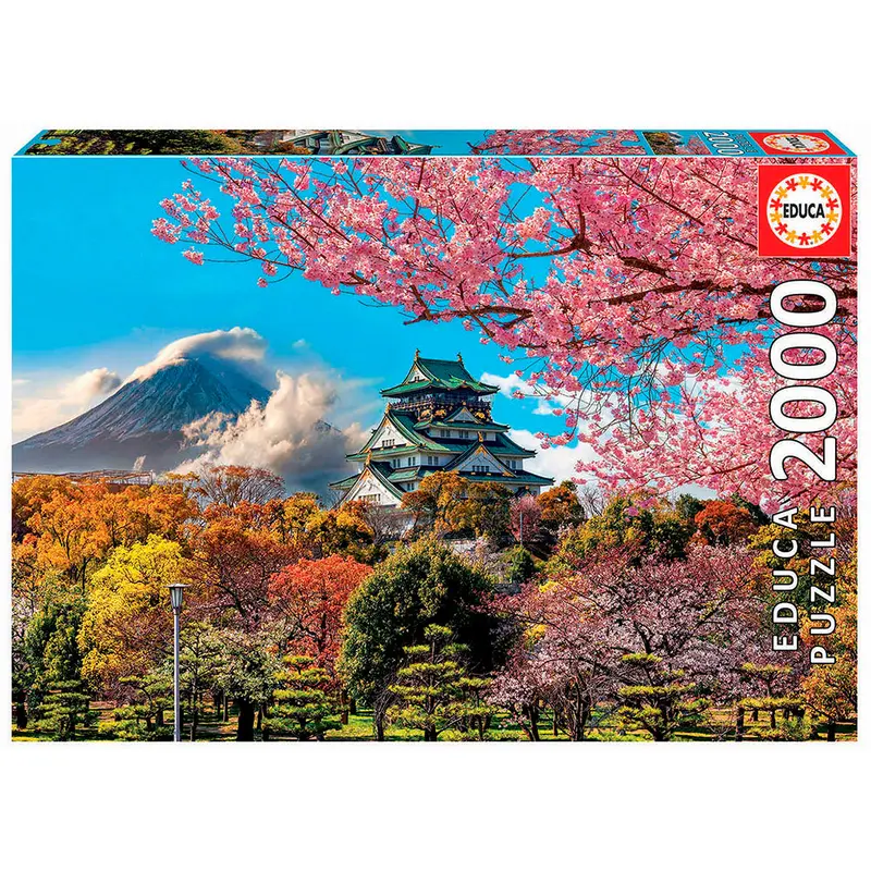 2000 pieces puzzle - Osaka castle, Japan