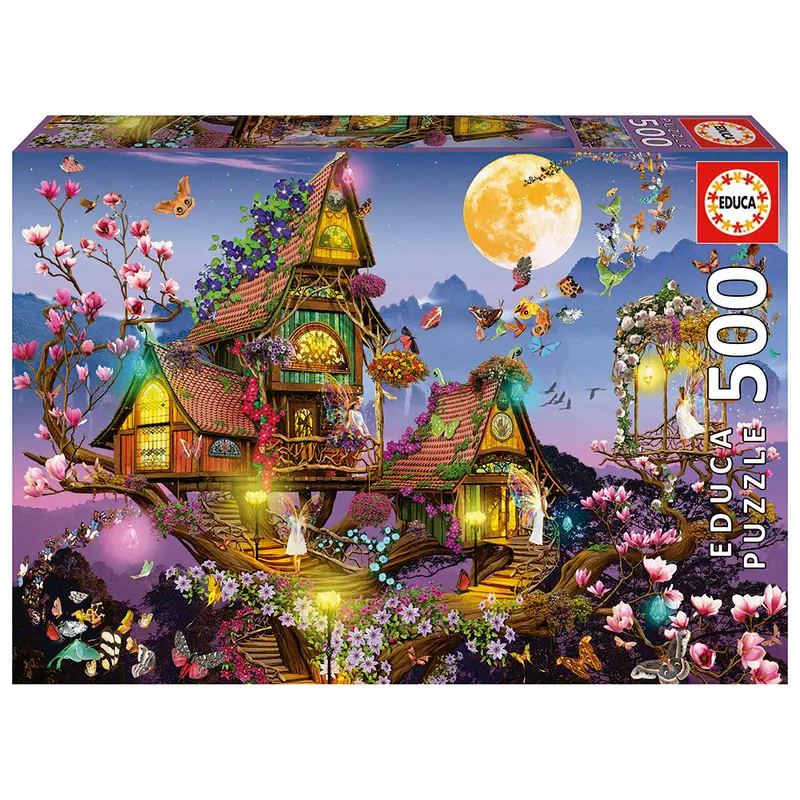 500 pieces puzzle - Fairy house