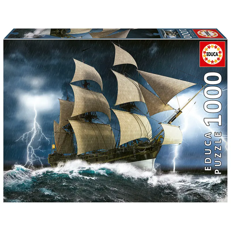 1000 pieces puzzle - Perfect storm