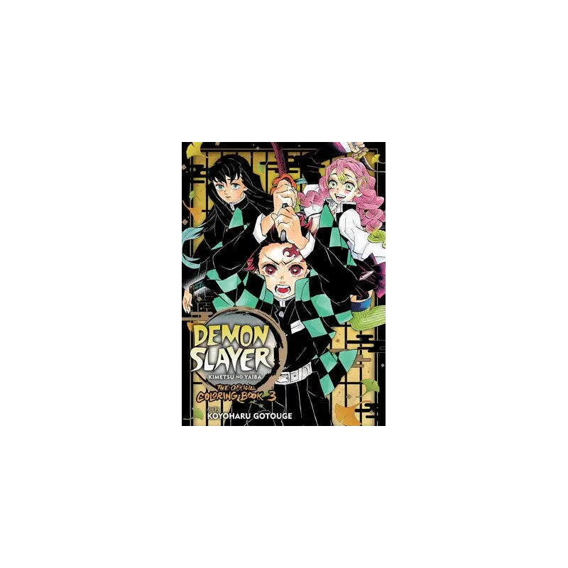 Demon Slayer: Kimetsu no Yaiba: The Official Coloring Book 3