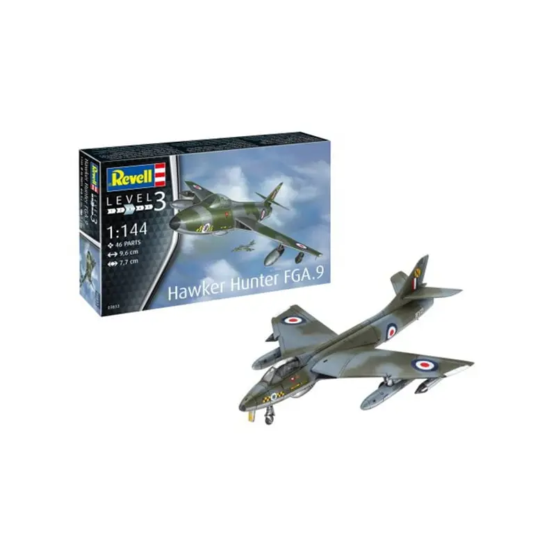 Revell Hawker Hunter FGA.9 1/144 Scale RVG 03833