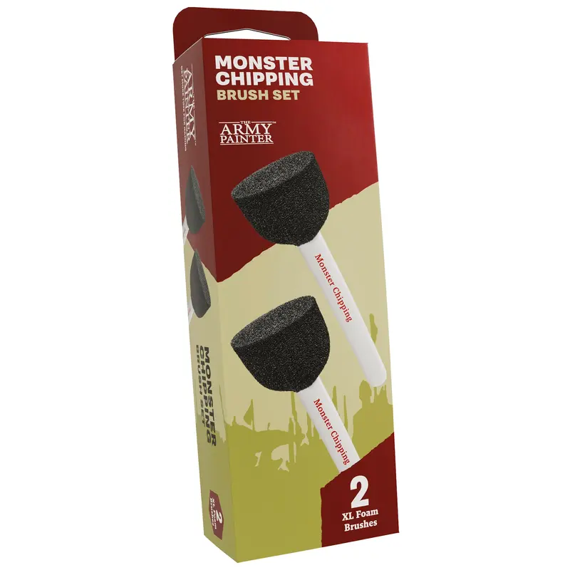 MONSTER CHIPPING BRUSH SET