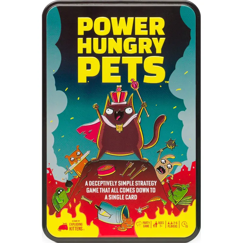 POWER HUNGRY PETS TIN EDITION