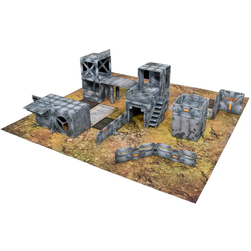 HALO: FLASHPOINT DELUXE BUILDABLE 3D TERRAIN SET