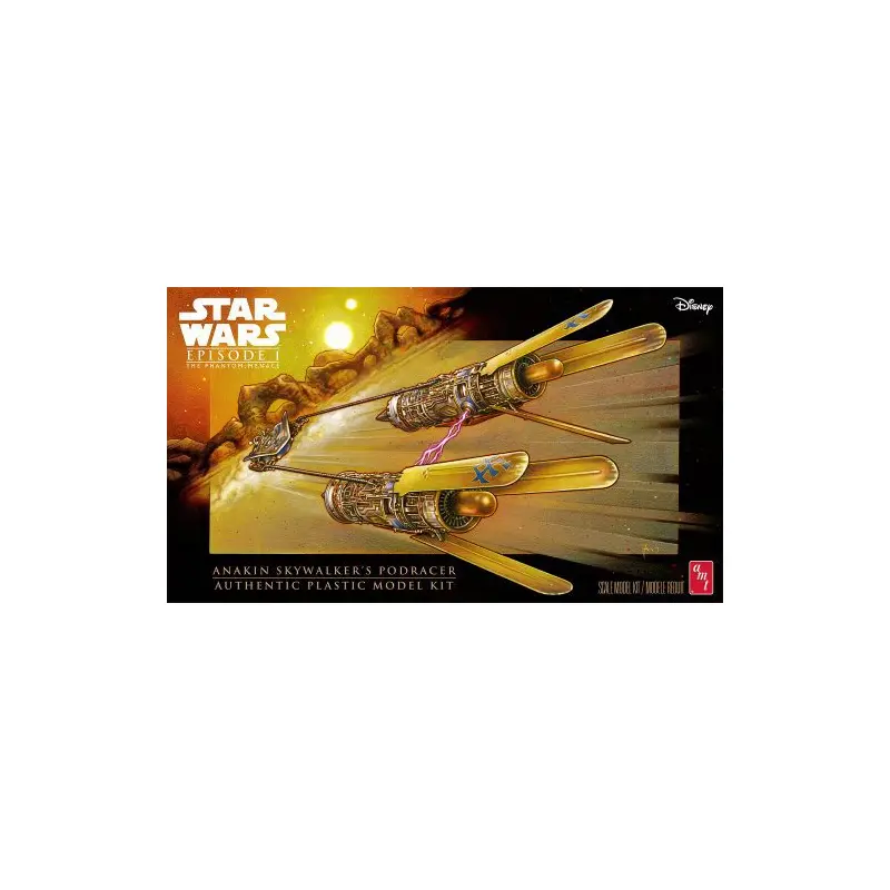AMT STAR WARS: THE PHANTOM MENACE ANAKINS PODRACER 1:32 SCALE MODEL KIT